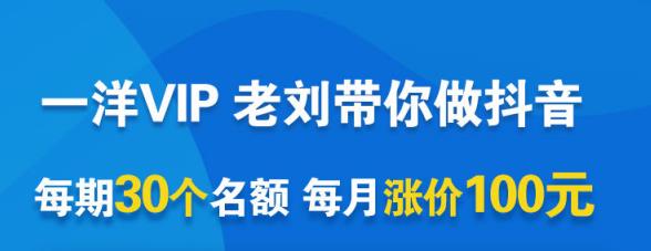 一洋电商抖音VIP，每月集训课+实时答疑+资源共享+联盟合作价值580元采购|汽车产业|汽车配件|机加工蚂蚁智酷企业交流社群中心