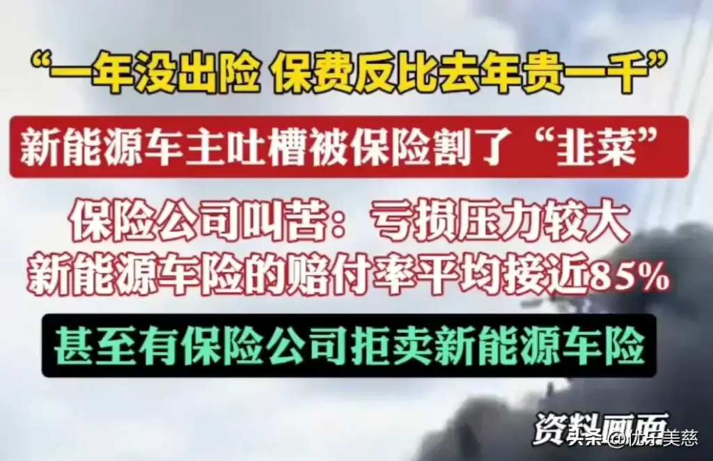 新能源车主破防了！保险:每年大于2万公里、车龄超4年不敢给续保采购|汽车产业|汽车配件|机加工蚂蚁智酷企业交流社群中心