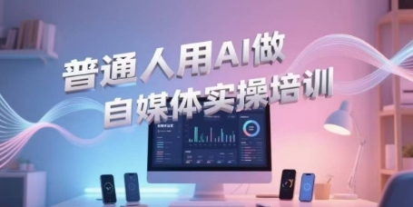 普通人用AI做自媒体实操培训,普通人一个人用ai做自媒体,视频制作、短视频引流、直播带货,轻松入门采购|汽车产业|汽车配件|机加工蚂蚁智酷企业交流社群中心