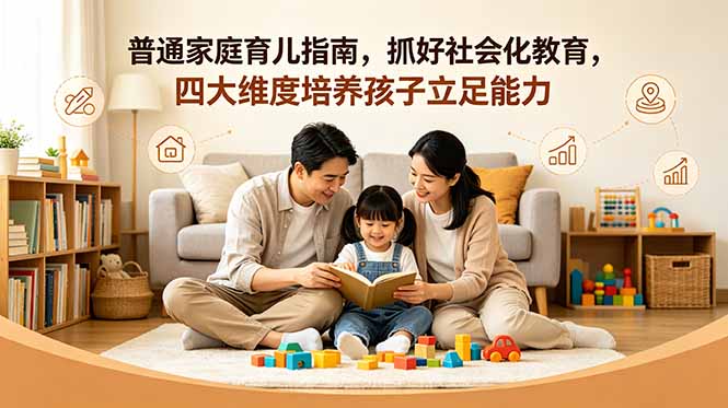 付费文章:普通家庭育儿指南,抓好社会化教育,四大维度培养孩子立足能力采购|汽车产业|汽车配件|机加工企业家交流社群中心