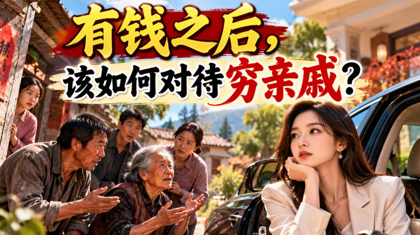 某公众号付费文章：有钱之后，该如何对待穷亲戚？采购|汽车产业|汽车配件|机加工企业家交流社群中心