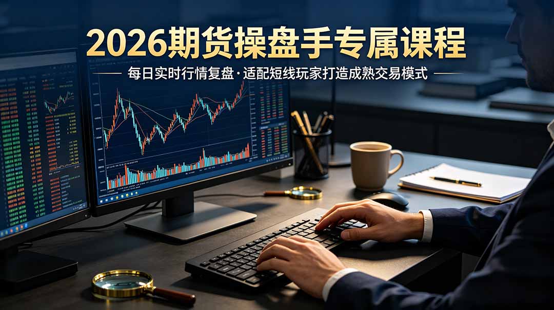 2026期货操盘手专属课程-更新7月11,每日实时行情复盘,适配短线玩家打造成熟交易模式采购|汽车产业|汽车配件|机加工企业家交流社群中心