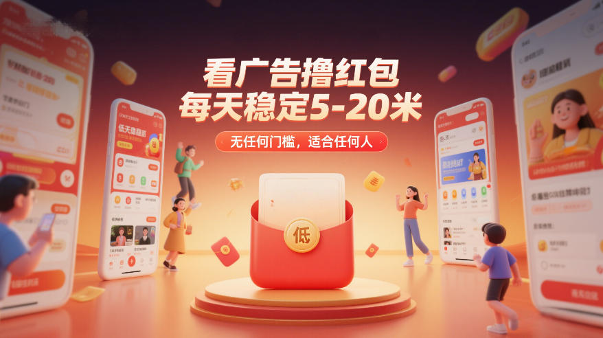 看广告撸红包，每天稳定5-20米，无任何门槛，适合任何人采购|汽车产业|汽车配件|机加工蚂蚁智酷企业交流社群中心