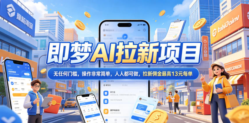 2026年即梦AI拉新项目最新玩法,无任何门槛,操作非常简单,人人都可做,拉新佣金最高13米每单(更新08月07日)采购|汽车产业|汽车配件|机加工企业家交流社群中心