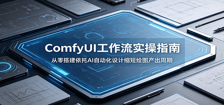 ComfyUI 工作流实操指南：从零搭建依托AI自动化设计缩短绘图产出周期采购|汽车产业|汽车配件|机加工企业家交流社群中心