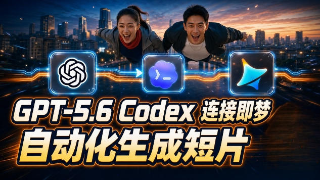 GPT-5.6×Codex&即梦联动实战｜Seedance2.0mini赋能｜AI剧情短片自动生成拼接导出全流程教学采购|汽车产业|汽车配件|机加工企业家交流社群中心