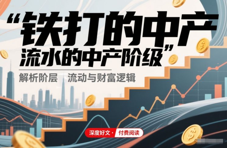 付费文章：铁打的中产，流水的中产阶级采购|汽车产业|汽车配件|机加工蚂蚁智酷企业交流社群中心