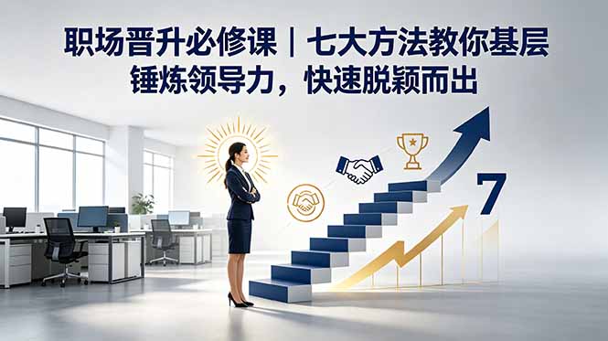付费文章:职场晋升必修课|七大方法教你基层锤炼领导力,快速脱颖而出采购|汽车产业|汽车配件|机加工企业家交流社群中心