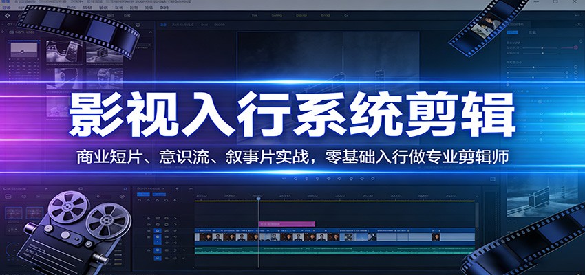 影视系统剪辑，商业短片、意识流、叙事片实战，零基础入行做专业剪辑师采购|汽车产业|汽车配件|机加工蚂蚁智酷企业交流社群中心