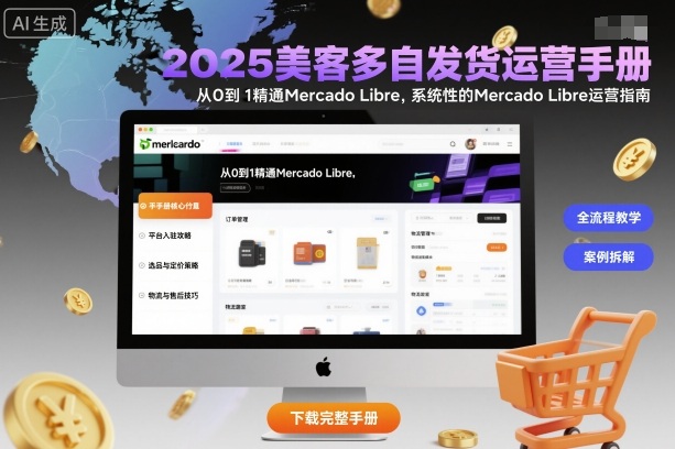 2025美客多自发货运营手册:从0到1精通Mercado Libre,系统性的Mercado Libre运营指南采购|汽车产业|汽车配件|机加工蚂蚁智酷企业交流社群中心