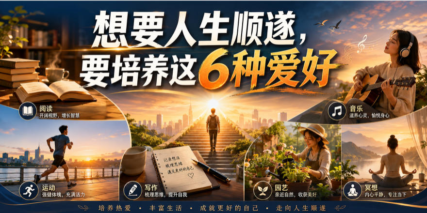 公众号付费文章：想要人生顺遂，要培养这6种爱好采购|汽车产业|汽车配件|机加工企业家交流社群中心