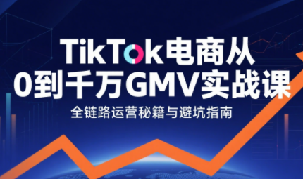 三千老师·TikTok电商从0到千万GMV实战课(更新)采购|汽车产业|汽车配件|机加工蚂蚁智酷企业交流社群中心