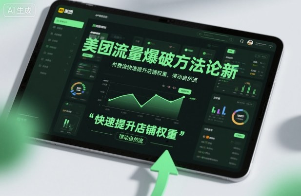 美团流量爆破方法论,付费流快速提升店铺权重,带动自然流采购|汽车产业|汽车配件|机加工蚂蚁智酷企业交流社群中心