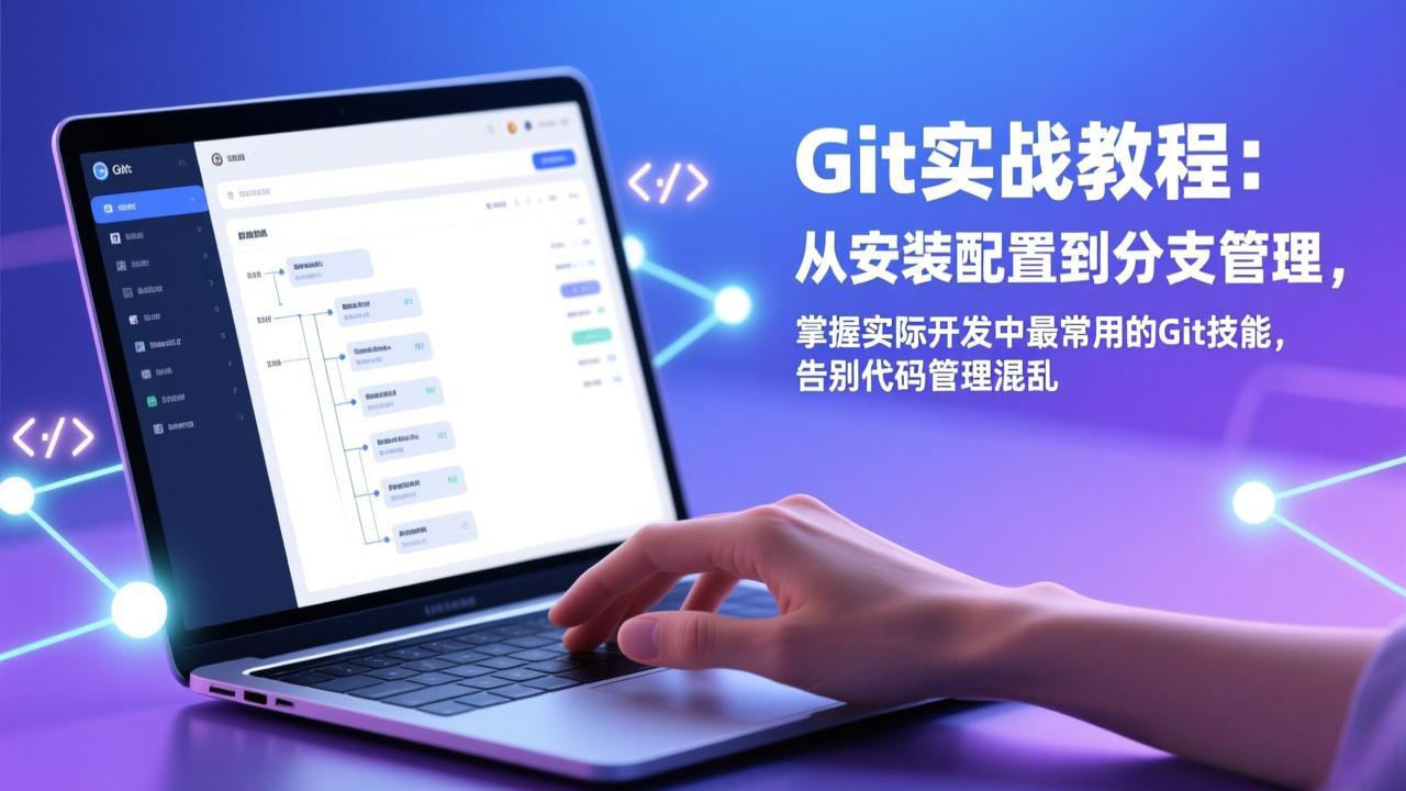 Git实战教程:从安装配置到分支管理,掌握实际开发中最常用的Git技能,告别代码管理混乱采购|汽车产业|汽车配件|机加工蚂蚁智酷企业交流社群中心