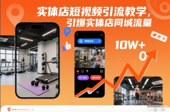 实体店短视频引流教学,引爆实体店同城流量采购|汽车产业|汽车配件|机加工蚂蚁智酷企业交流社群中心