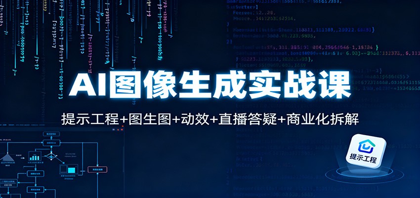 AI图像生成实战课：提示工程+图生图+动效+直播答疑+商业化拆解采购|汽车产业|汽车配件|机加工蚂蚁智酷企业交流社群中心