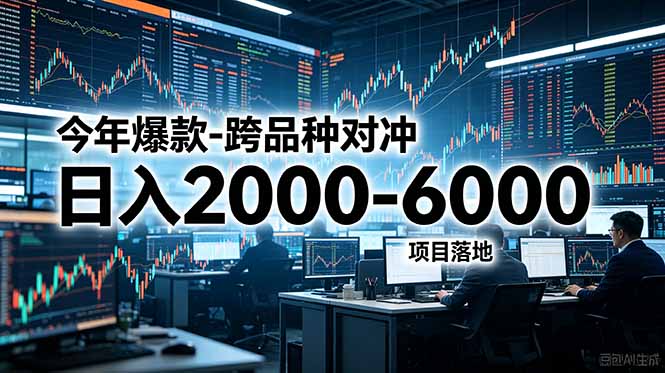 今年爆款-跨品种对冲日入2000-6000，项目落地！采购|汽车产业|汽车配件|机加工企业家交流社群中心