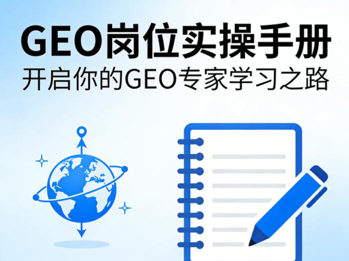 GEO岗位实操手册,开启你的GE0专家学习之路采购|汽车产业|汽车配件|机加工企业家交流社群中心
