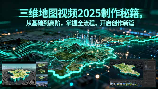 三维地图视频2025制作秘籍,从基础到高阶,掌握全流程,开启创作新篇采购|汽车产业|汽车配件|机加工蚂蚁智酷企业交流社群中心