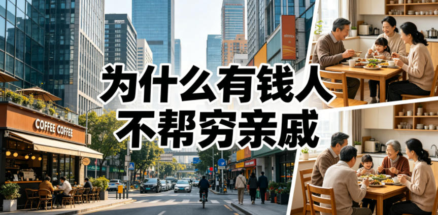 付费文章：为什么有钱人不帮穷亲戚？采购|汽车产业|汽车配件|机加工企业家交流社群中心
