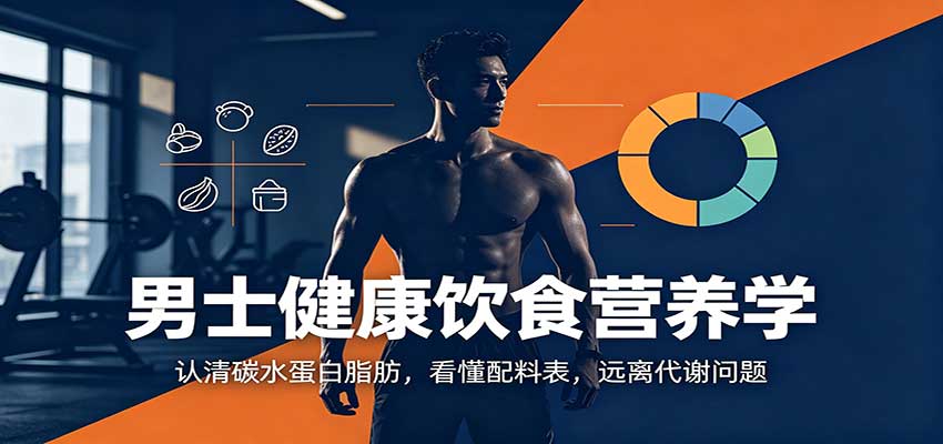 男士健康饮食营养学:认清碳水蛋白脂肪,看懂配料表,远离代谢问题采购|汽车产业|汽车配件|机加工企业家交流社群中心