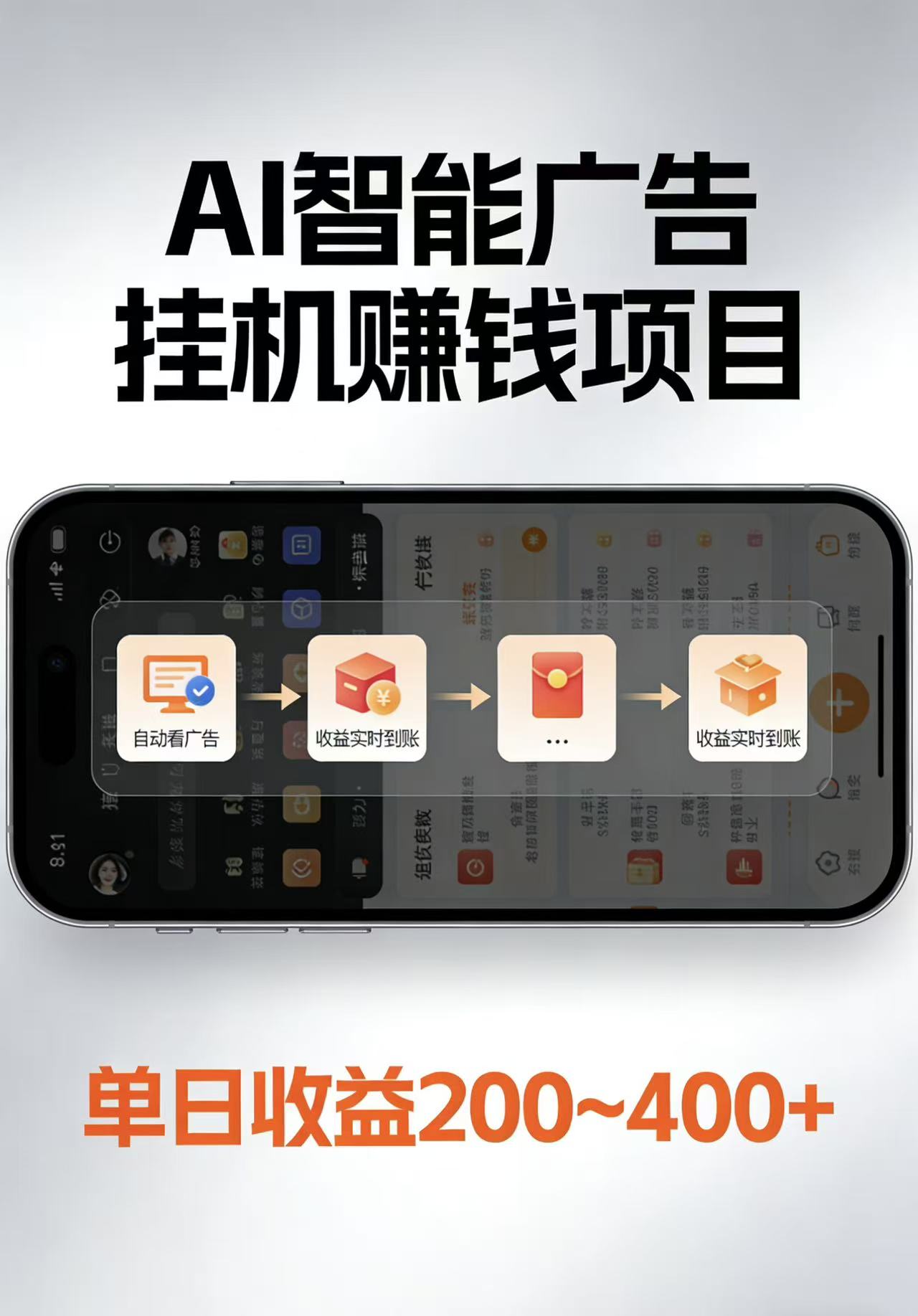 AI智能挂机看广告，每日稳定收益200-400+采购|汽车产业|汽车配件|机加工企业家交流社群中心
