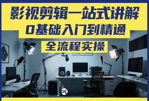 影视剪辑一站式讲解，0基础入门到精通，全流程实操采购|汽车产业|汽车配件|机加工蚂蚁智酷企业交流社群中心