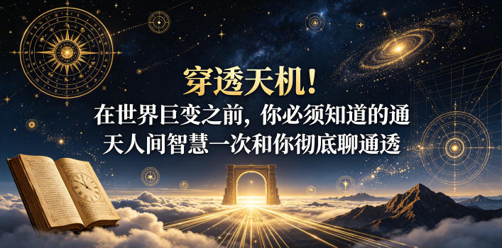 付费文章：穿透天机！在世界巨变之前，你必须知道的通天人间智慧一次和你彻底聊通透采购|汽车产业|汽车配件|机加工企业家交流社群中心