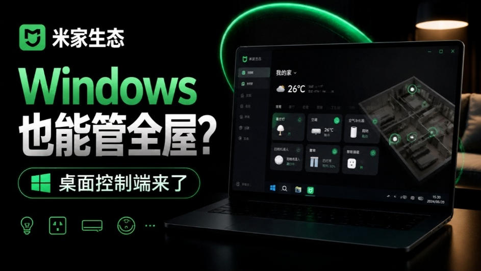 Windows电脑也能管全屋？这下真省心，米家生态桌面控制端来了，Github最新开源，MiHome-Windows采购|汽车产业|汽车配件|机加工企业家交流社群中心