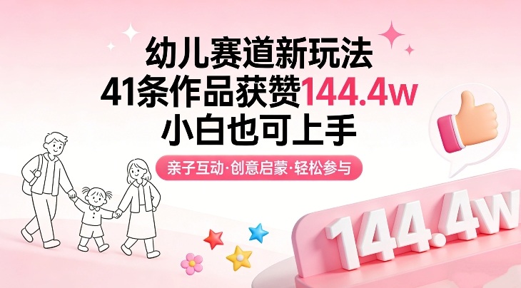 幼儿赛道新玩法，41条作品获赞144.4w，小白也可上手采购|汽车产业|汽车配件|机加工蚂蚁智酷企业交流社群中心
