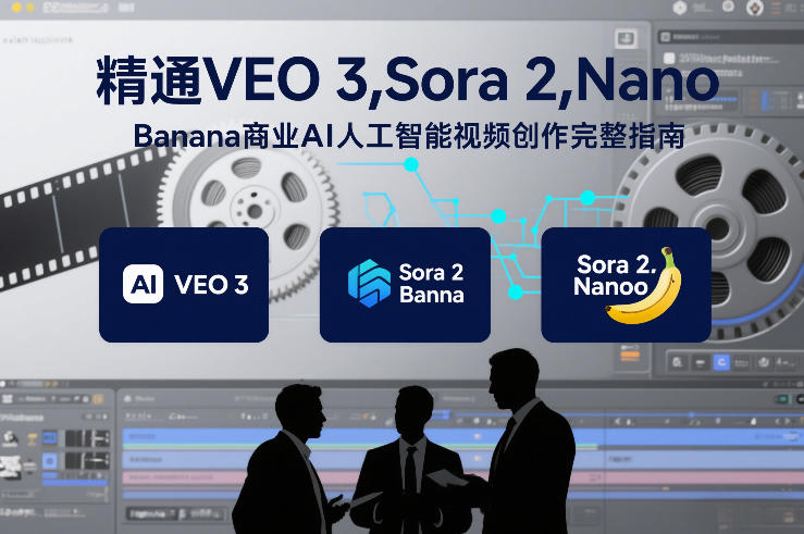 精通VEO 3，Sora 2，Nano Banana商业AI人工智能视频创作完整指南采购|汽车产业|汽车配件|机加工蚂蚁智酷企业交流社群中心