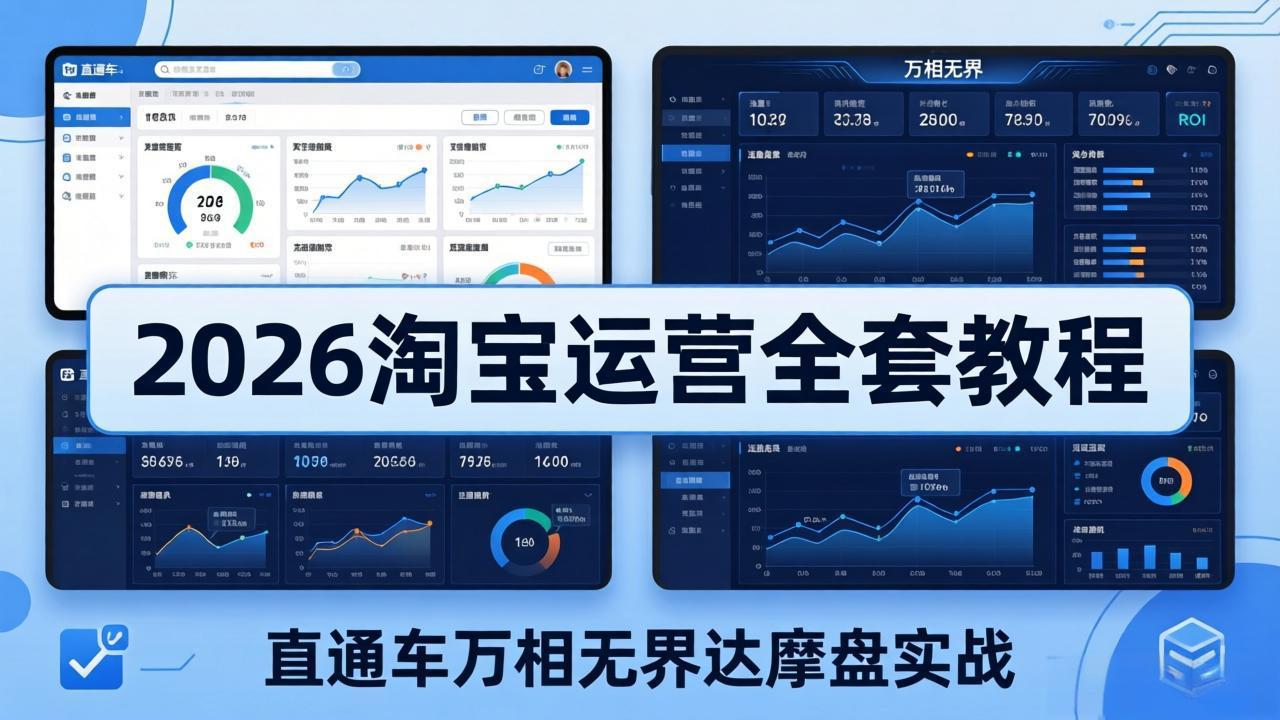 2026淘宝运营全套教程(更新5月3日采购|汽车产业|汽车配件|机加工企业家交流社群中心