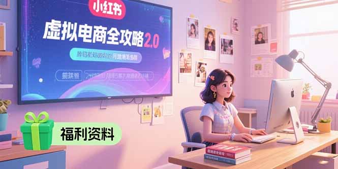 虚拟电商全攻略2.0,开店选品实操流程,账号定位、货源发布、笔记发布技巧采购|汽车产业|汽车配件|机加工蚂蚁智酷企业交流社群中心