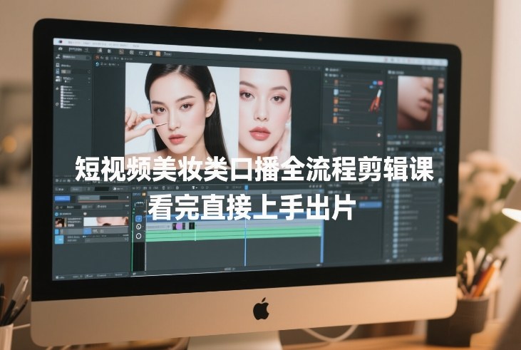 短视频美妆类口播全流程剪辑课,看完直接上手出片采购|汽车产业|汽车配件|机加工蚂蚁智酷企业交流社群中心