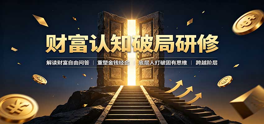 财富认知破局研修:解读”孙割”,重塑金钱观念,底层人打破固有思维跨越阶层采购|汽车产业|汽车配件|机加工企业家交流社群中心