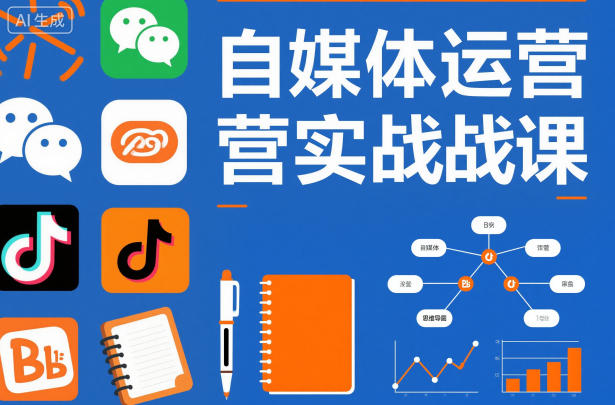 自媒体运营实战课,掌握一套系统的自媒体运营底层方法论,成为优秀的内容创作者采购|汽车产业|汽车配件|机加工蚂蚁智酷企业交流社群中心