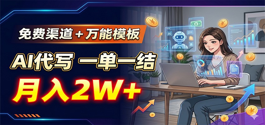 免费渠道+万能模板,AI代写一单一结,月入2W+采购|汽车产业|汽车配件|机加工企业家交流社群中心