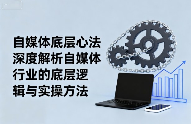 自媒体底层心法,深度解析自媒体行业的底层逻辑与实操方法采购|汽车产业|汽车配件|机加工蚂蚁智酷企业交流社群中心