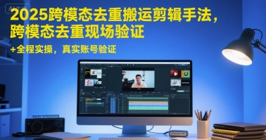 2025跨模态去重搬运剪辑手法,跨模态去重现场验证 +全程实操,真实账号验证采购|汽车产业|汽车配件|机加工蚂蚁智酷企业交流社群中心