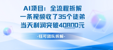 AI收徒变现闭环：一条视频收35人，日入1k+(附完整SOP)采购|汽车产业|汽车配件|机加工蚂蚁智酷企业交流社群中心