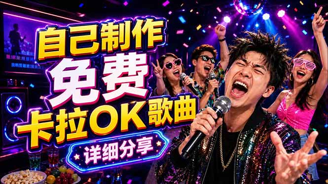 免费卡拉OK歌曲制作全攻略：音轨分离字幕制作，零基础快速做出专业K歌视频采购|汽车产业|汽车配件|机加工企业家交流社群中心