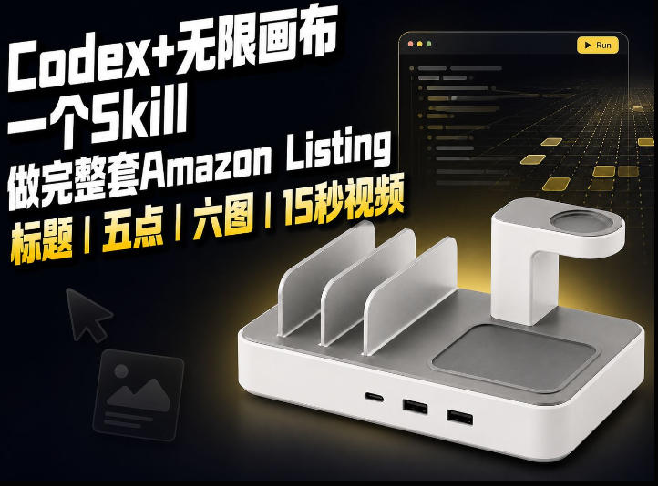 我用一个Codex Skill做完Amazon Listing:标题、五点、六图和视频全流程采购|汽车产业|汽车配件|机加工企业家交流社群中心