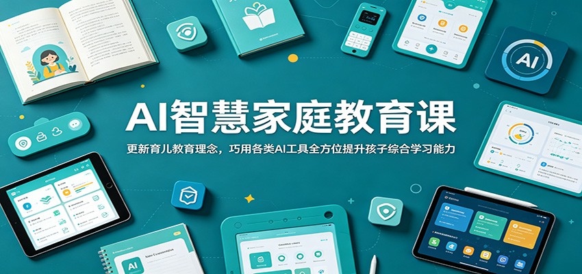AI智慧家庭教育课：更新育儿教育理念，巧用各类AI工具全方位提升孩子综合学习能力采购|汽车产业|汽车配件|机加工企业家交流社群中心