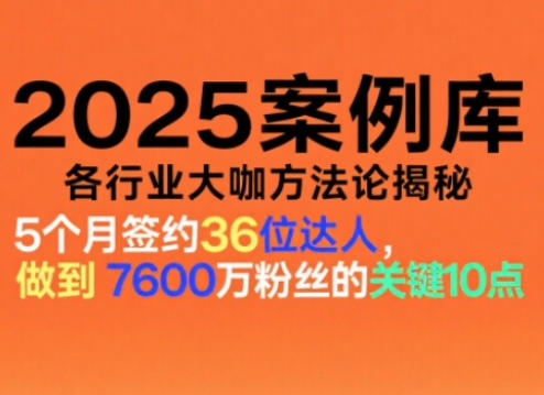 2025案例库，收录各行业大咖的方法论，各行业大咖方法论揭秘采购|汽车产业|汽车配件|机加工蚂蚁智酷企业交流社群中心
