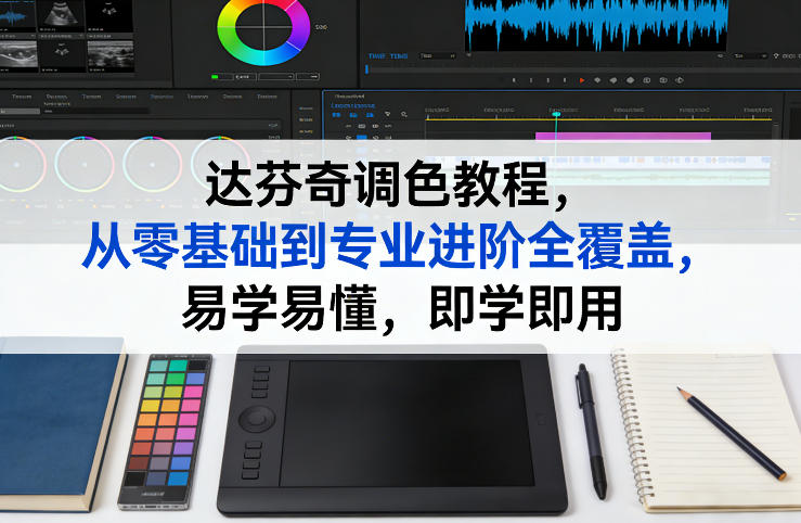 达芬奇调色教程，从零基础到专业进阶全覆盖，易学易懂，即学即用采购|汽车产业|汽车配件|机加工蚂蚁智酷企业交流社群中心