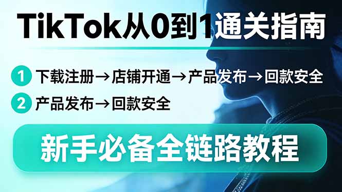 TikTok从0到1通关指南：下载注册→店铺开通→产品发布→回款安全，新手必备全链路教程采购|汽车产业|汽车配件|机加工企业家交流社群中心