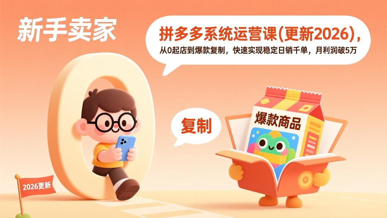 拼多多系统运营课(更新3月采购|汽车产业|汽车配件|机加工企业家交流社群中心