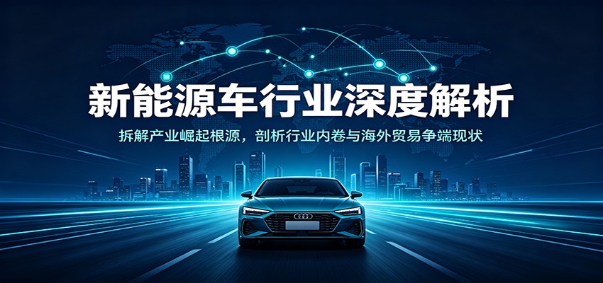 新能源车行业深度解析：拆解产业崛起根源，剖析行业内卷与海外贸易争端现状采购|汽车产业|汽车配件|机加工企业家交流社群中心