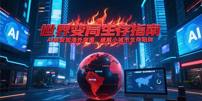 付费文章《世界变局生存指南，AI转型加海外突围，破解小城市生存陷阱》采购|汽车产业|汽车配件|机加工蚂蚁智酷企业交流社群中心