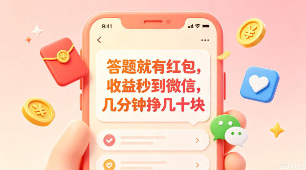 答题就有红包，收益秒到微信，几分钟挣几十块，学生党上班族宝妈都可以玩【揭秘】采购|汽车产业|汽车配件|机加工企业家交流社群中心
